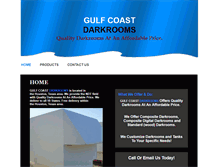 Tablet Screenshot of gulfcoastdarkrooms.org